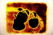 Three Pears 12 x 15in litho